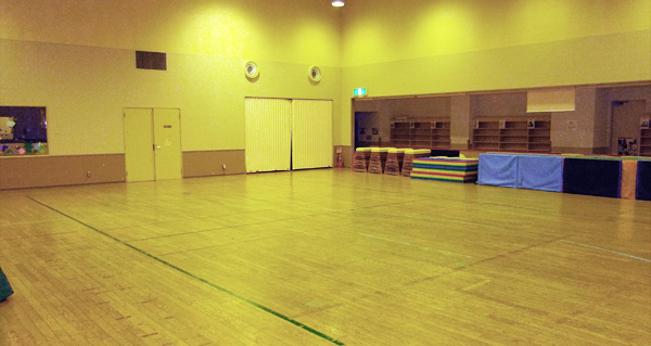 北千里の体育館
