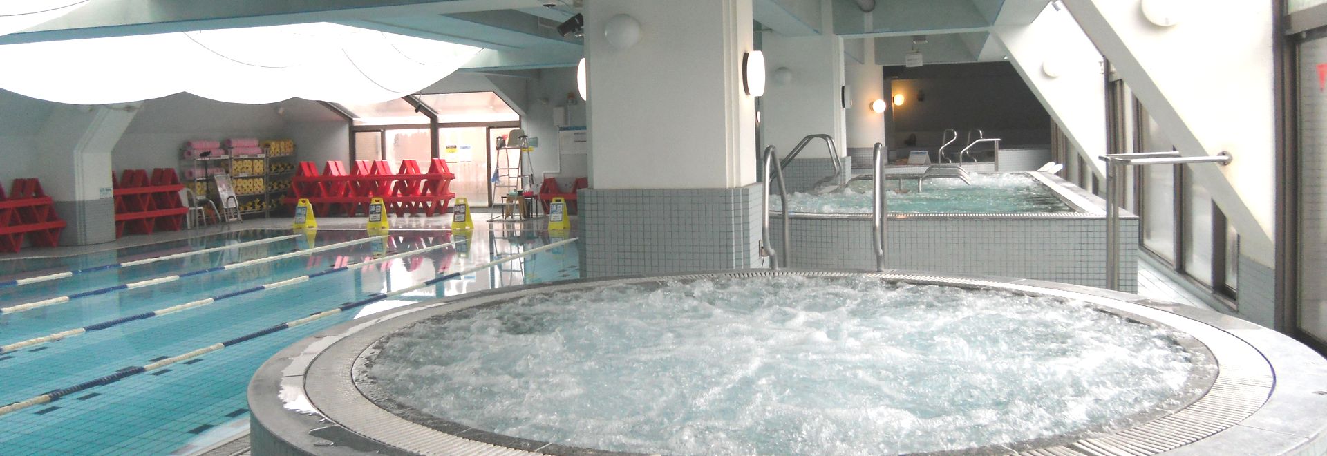 気泡プール・寝湯